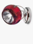 Fabbian Beluga Wall Light, Red