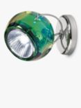 Fabbian Beluga Wall Light, Green