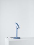 Martinelli Luce Cabriolette Adjustable Dimmable Table Lamp, Blue