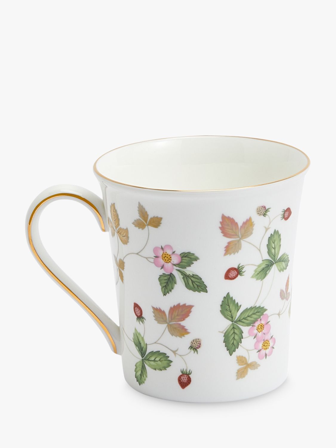 Wedgwood Wild Strawberry Fine Bone China Mug, 269ml, Multi