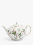 Wedgwood Wild Strawberry Fine Bone China Teapot, 800ml, Multi