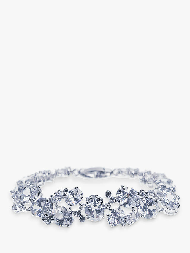 Ivory & Co. Crystal Bracelet, Silver