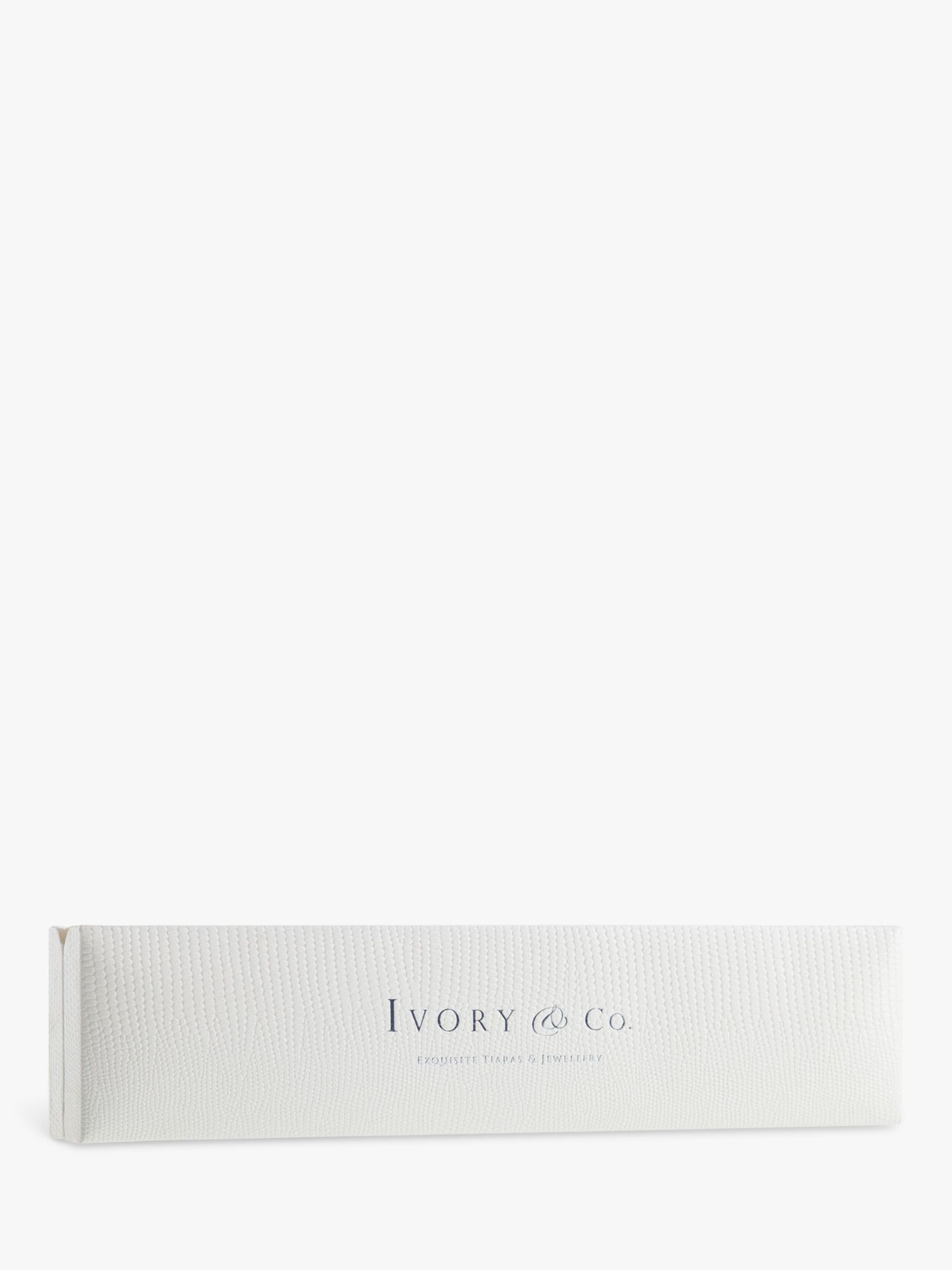 Buy Ivory & Co. Crystal Bracelet, Silver Online at johnlewis.com