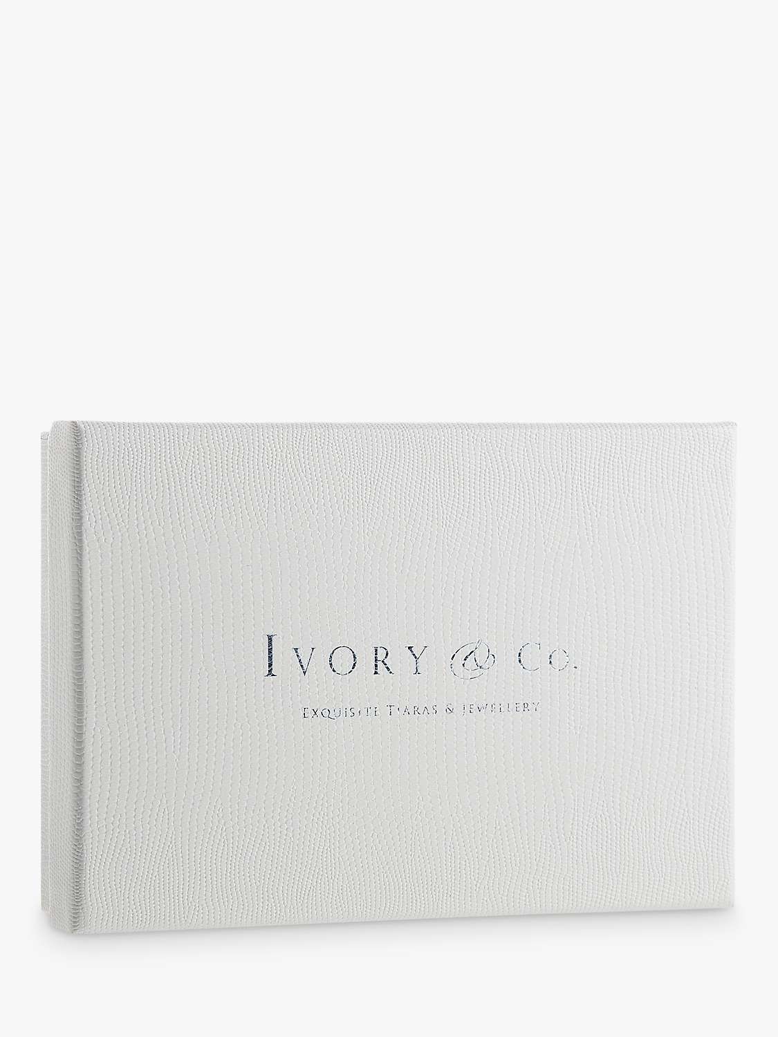 Buy Ivory & Co. Crystal and Faux Pearl Hair Vine, Gold Online at johnlewis.com