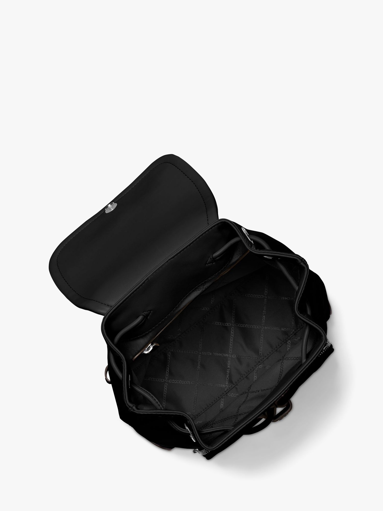 Buy Michael Kors Carasm Backpack, Black Online at johnlewis.com