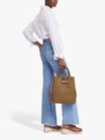Longchamp Roseau Medium Crossbody Bag, Natural