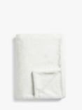 John Lewis Super Soft Throw, White