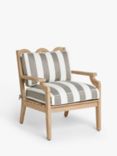 John Lewis Squiggle Garden Lounge Chair, FSC-Certified (Acacia Wood), Natural