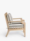 John Lewis Squiggle Garden Lounge Chair, FSC-Certified (Acacia Wood), Natural