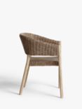 John Lewis Burford Garden Woven Dining Chairs, Set of 2, FSC-Certified (Acacia Wood), Natural