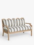 John Lewis Squiggle 2-Seater Garden Sofa, FSC-Certified (Acacia Wood), Natural