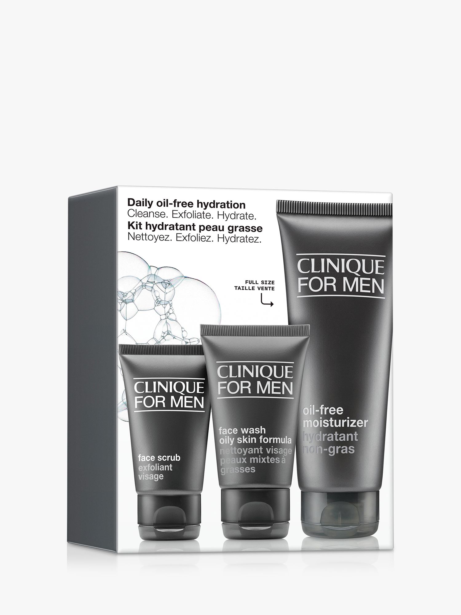 Clinique for Men Daily Oil-Free Hydration Skincare Gift Set
