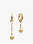 Rachel Jackson London Stellar Orb Drop Chain Earrings, Gold