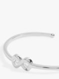 Joma Jewellery Infinity Bar Bangle, Silver