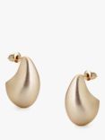 Tutti & Co Hush Chunky Brushed Drop Earrings