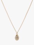 Tutti & Co Still Textured Pendant Necklace