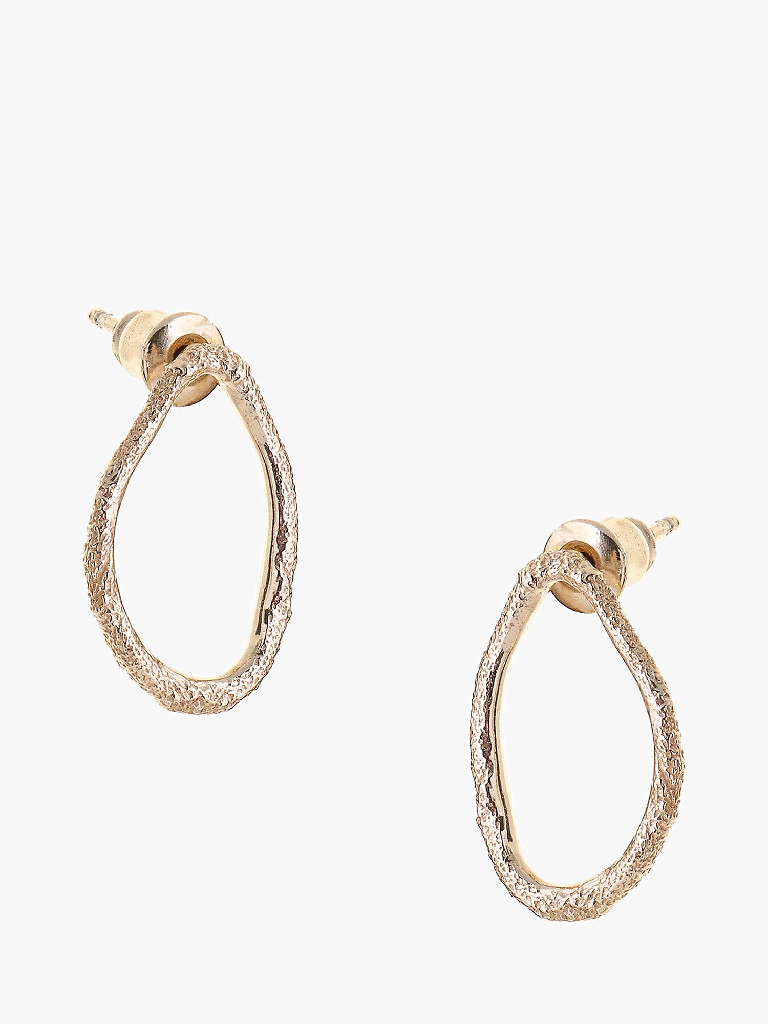 Buy Tutti & Co Seize Textured Drop Earrings Online at johnlewis.com