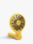 John Lewis ANYDAY Handheld & Foldable Desk Fan, 4 inch, Yellow