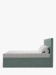 Koti Home Eden Upholstered Ottoman Storage Bed, King Size