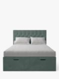 Koti Home Eden Upholstered Ottoman Storage Bed, Super King Size