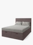 Koti Home Dee Upholstered Ottoman Storage Bed, Super King Size