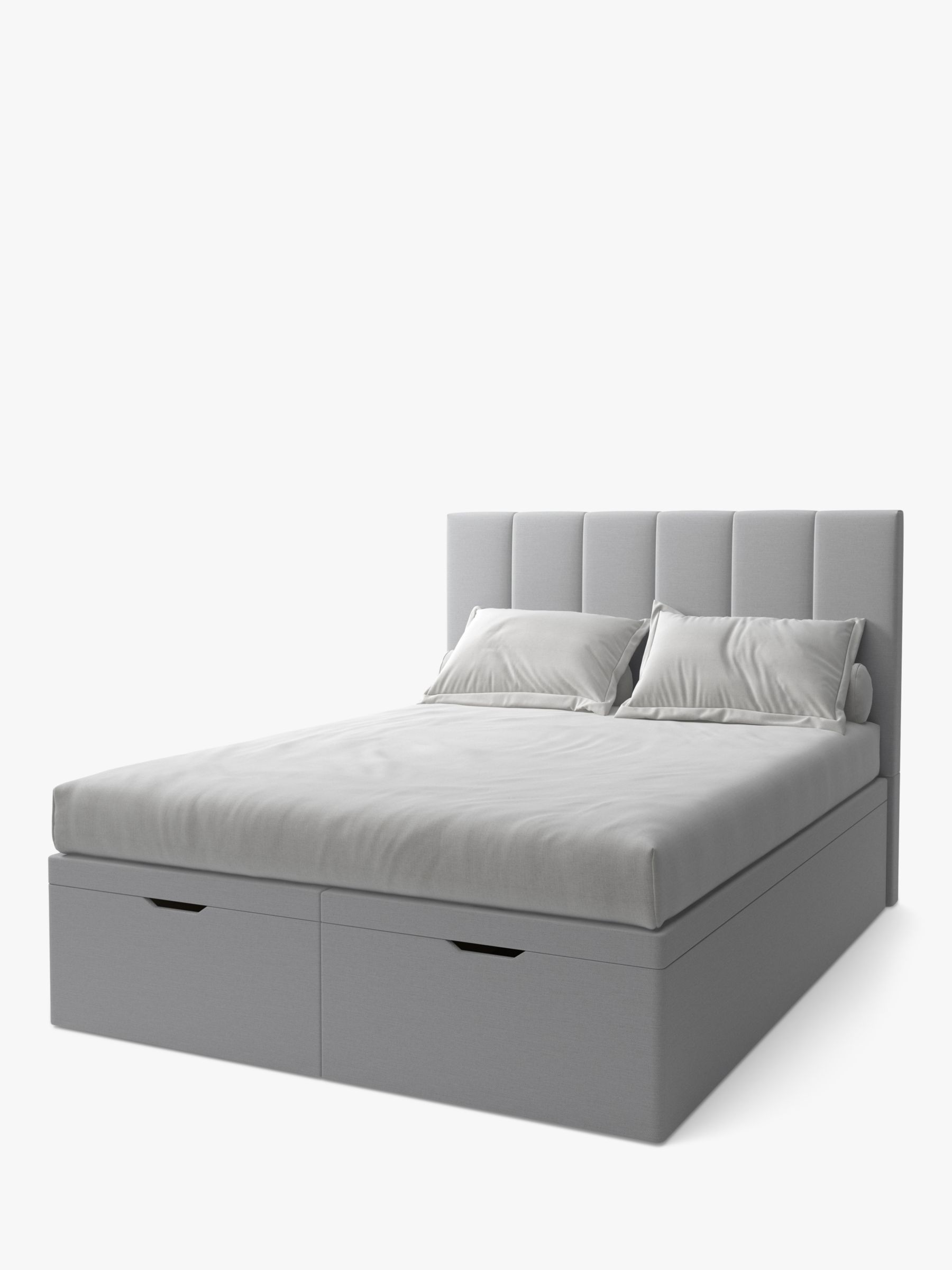 Koti Home Avon Upholstered Ottoman Storage Bed, Double