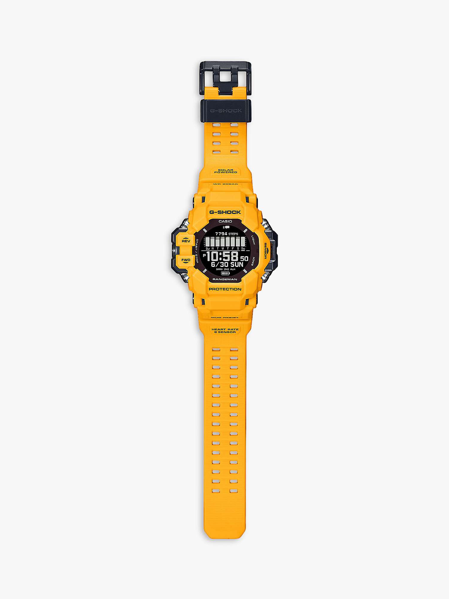 Buy Casio Men's G-SHOCK Rangeman Solar Resin Strap Watch Online at johnlewis.com