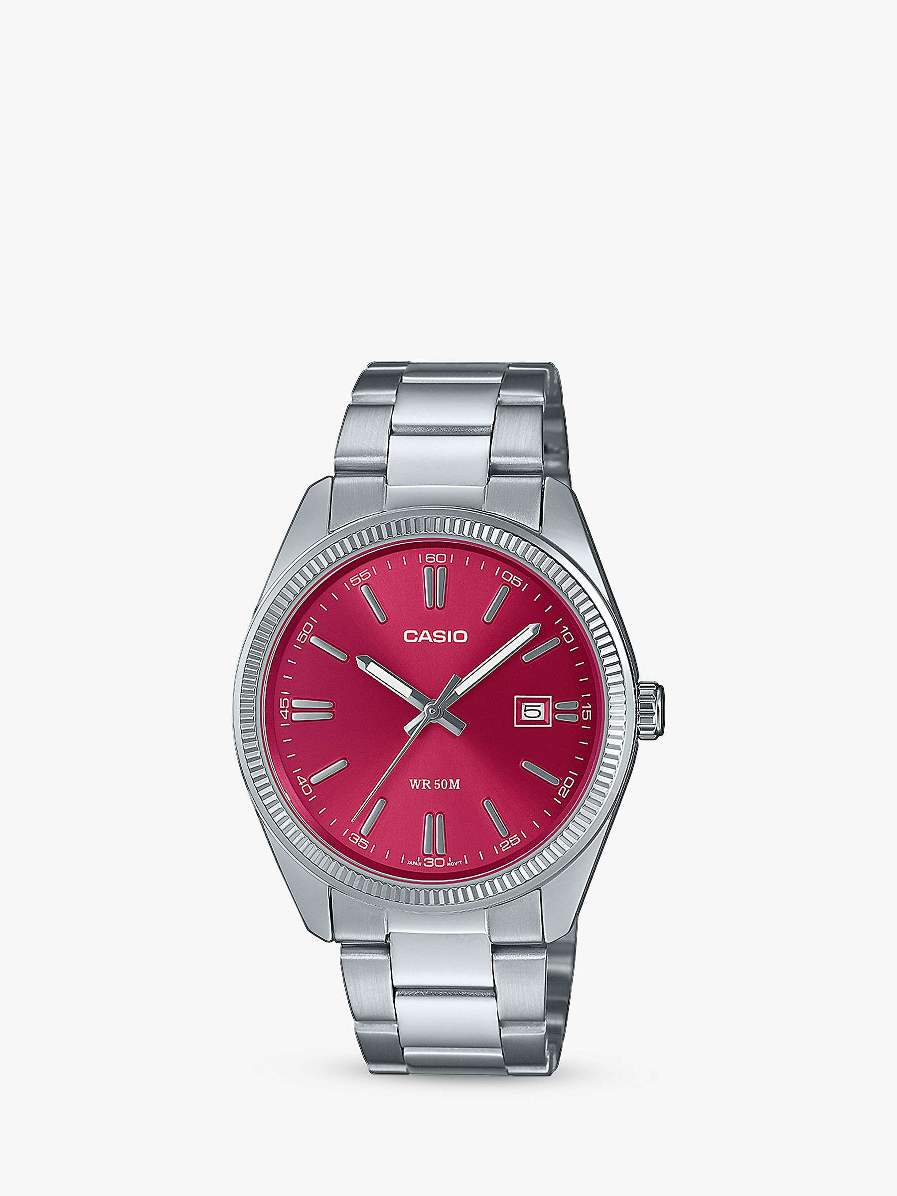 Buy Casio Unisex Analogue Bracelet Strap Watch Online at johnlewis.com