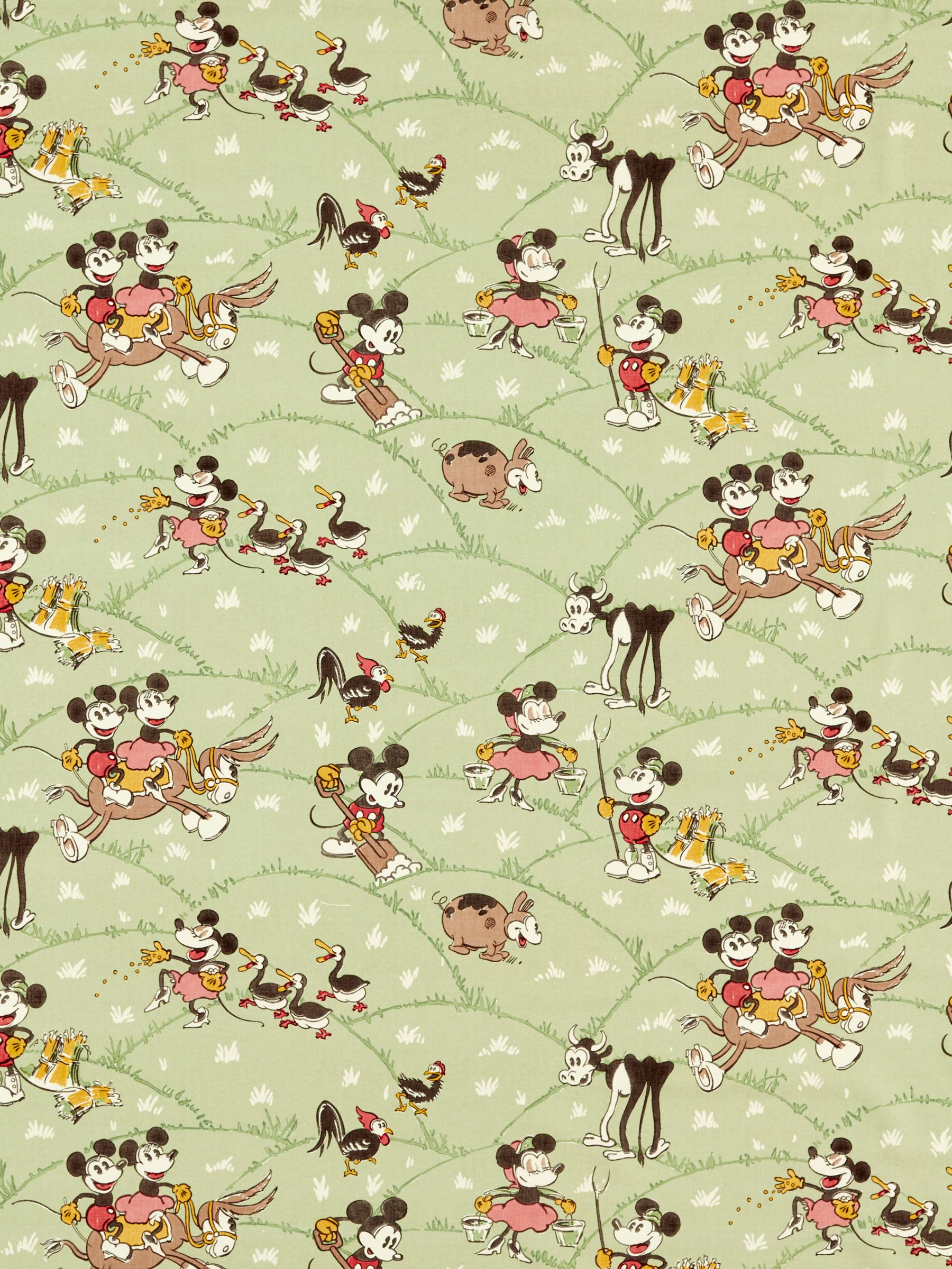 Sanderson Mickey & Minnie Farm Furnishing Fabric