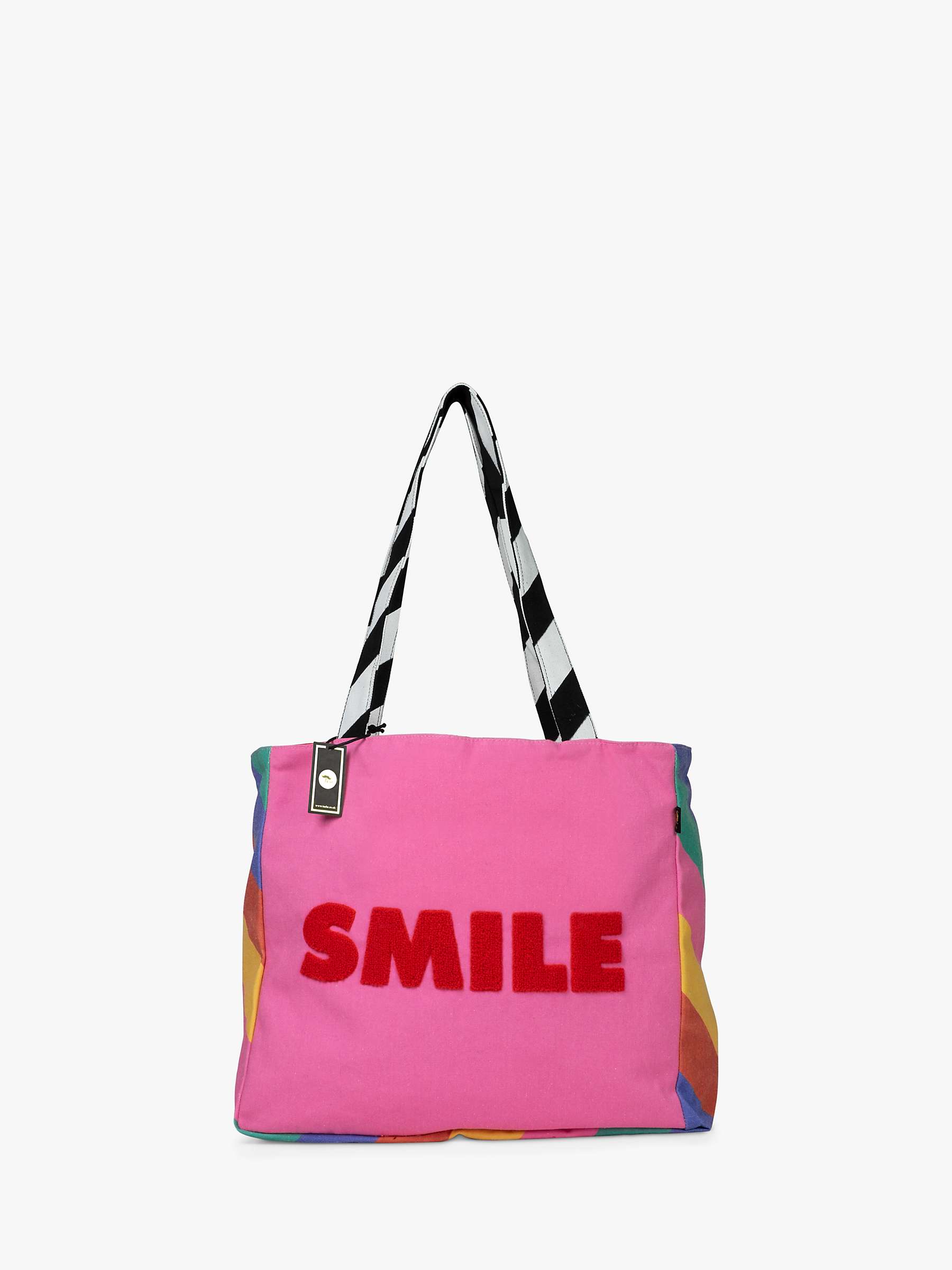 Buy Tache Crafts Lemur Smile Tote Bag, Multi Online at johnlewis.com
