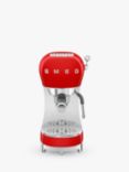 Smeg ECF02 Espresso Machine, Red