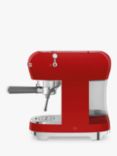 Smeg ECF02 Espresso Machine, Red