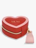 Stackers Mum Heart Jewellery Box, Red