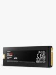 Samsung 990 PRO, PCIe 4.0 m.2 SSD with Heatsink for PS5 & PC, 4TB