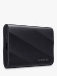 Samsung T9 USB 3.2 Gen 2 Portable SSD Hard Drive, 1TB, Black