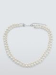 John Lewis Faux Pearl Layered Necklace, Cream