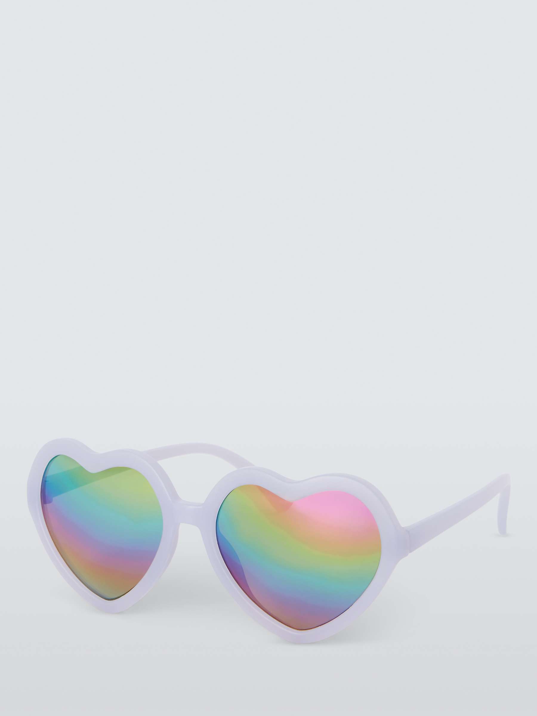 Buy John Lewis Kids' Rainbow Heart Sunglasses, Multi Online at johnlewis.com