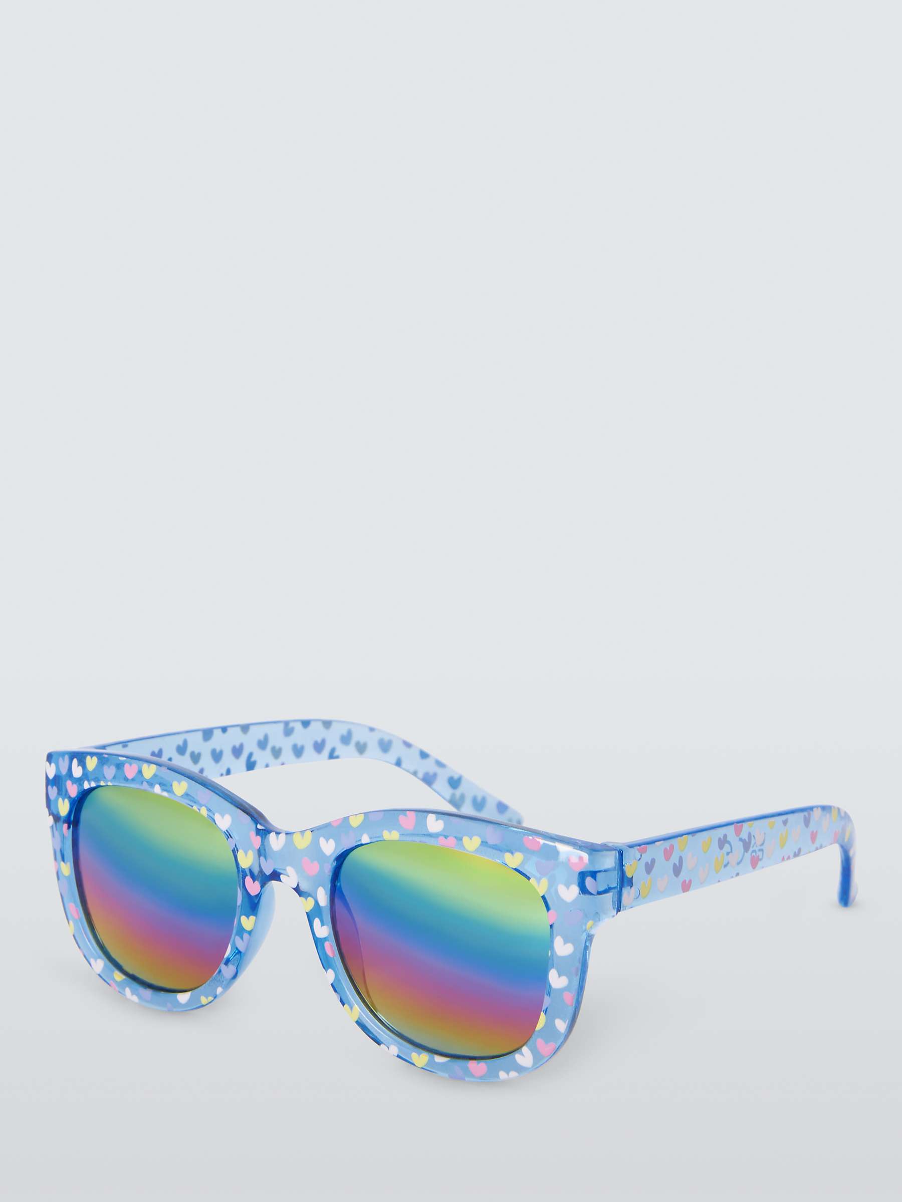 Buy John Lewis Kids' Heart Sunglasses, Multi Online at johnlewis.com