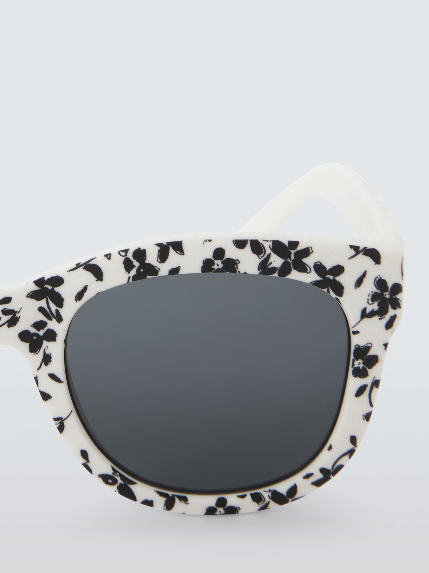 Buy John Lewis Kids' Monochrome Floral Sunglasses, Multi Online at johnlewis.com