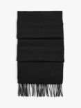 Aspinal of London Pure Cashmere Scarf, Black