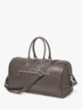 Aspinal of London Full Grain Leather City Holdall, Charcoal