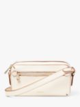 Aspinal of London Pebble Leather Camera Bag, Ivory