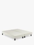 Vispring Supreme Upholstered Shallow Divan Base, Emperor, Chess Cream