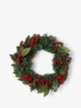 Truly Red Berries Wreath