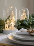 Truly Light-Up Christmas Dome Scenes, Set of 2