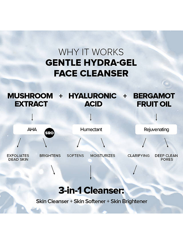 Nudestix Nudeskin Gentle Hydra-Gel Face Cleanser, 70ml 5