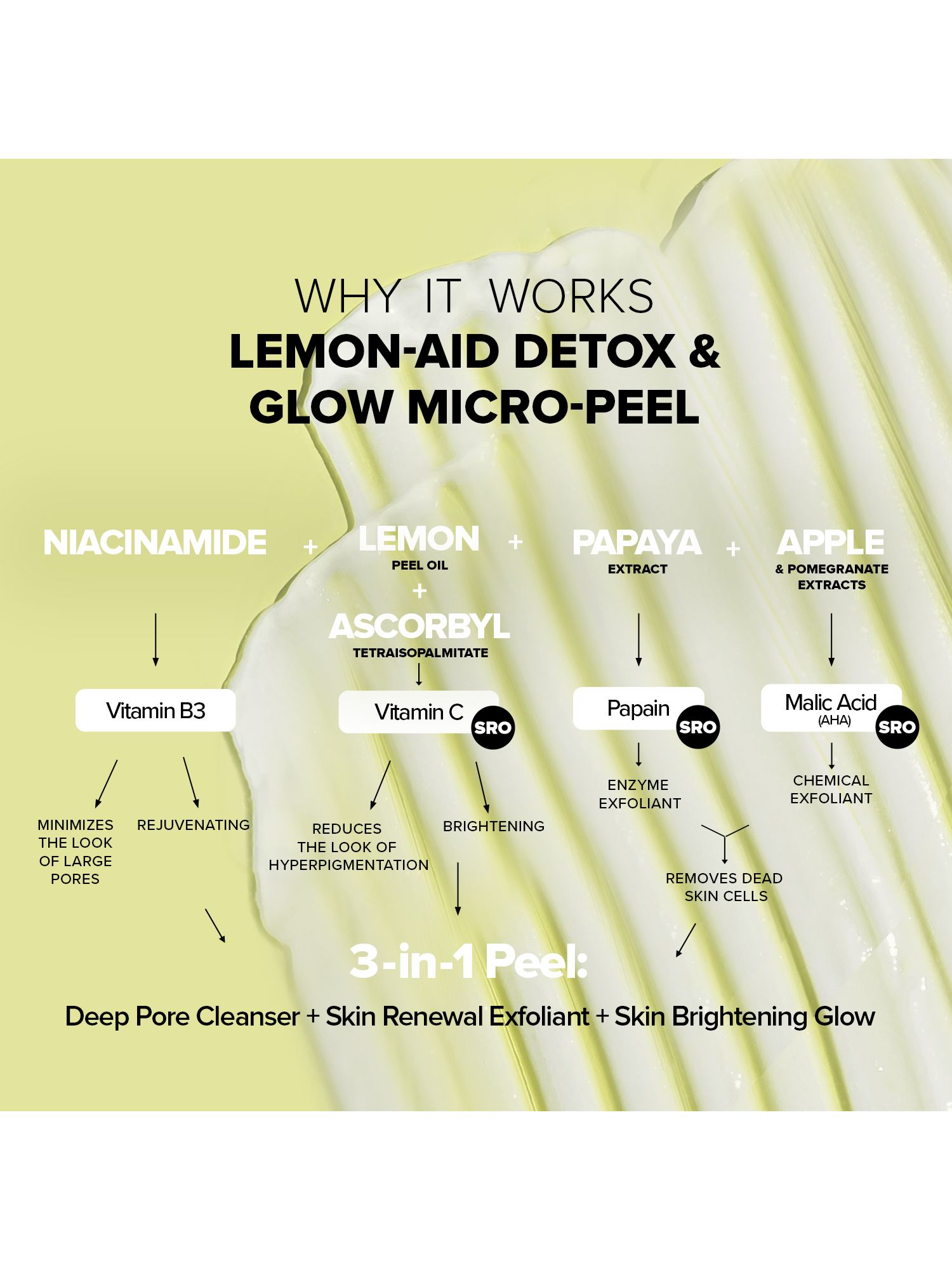 Nudestix Nudeskin Lemon Aid Detox & Glow Micro-Peel, 60ml 5
