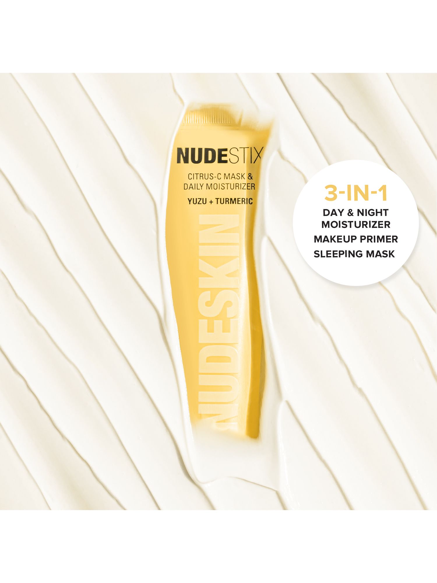 Nudestix Nudeskin Citrus-C Mask & Daily Moisturiser, 60ml 2
