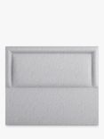 Vispring Viola Full Depth Upholstered Headboard, Double, Rain Denim