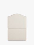 Vispring Celia Full Depth Upholstered Headboard, Single, Boucle Sandstone